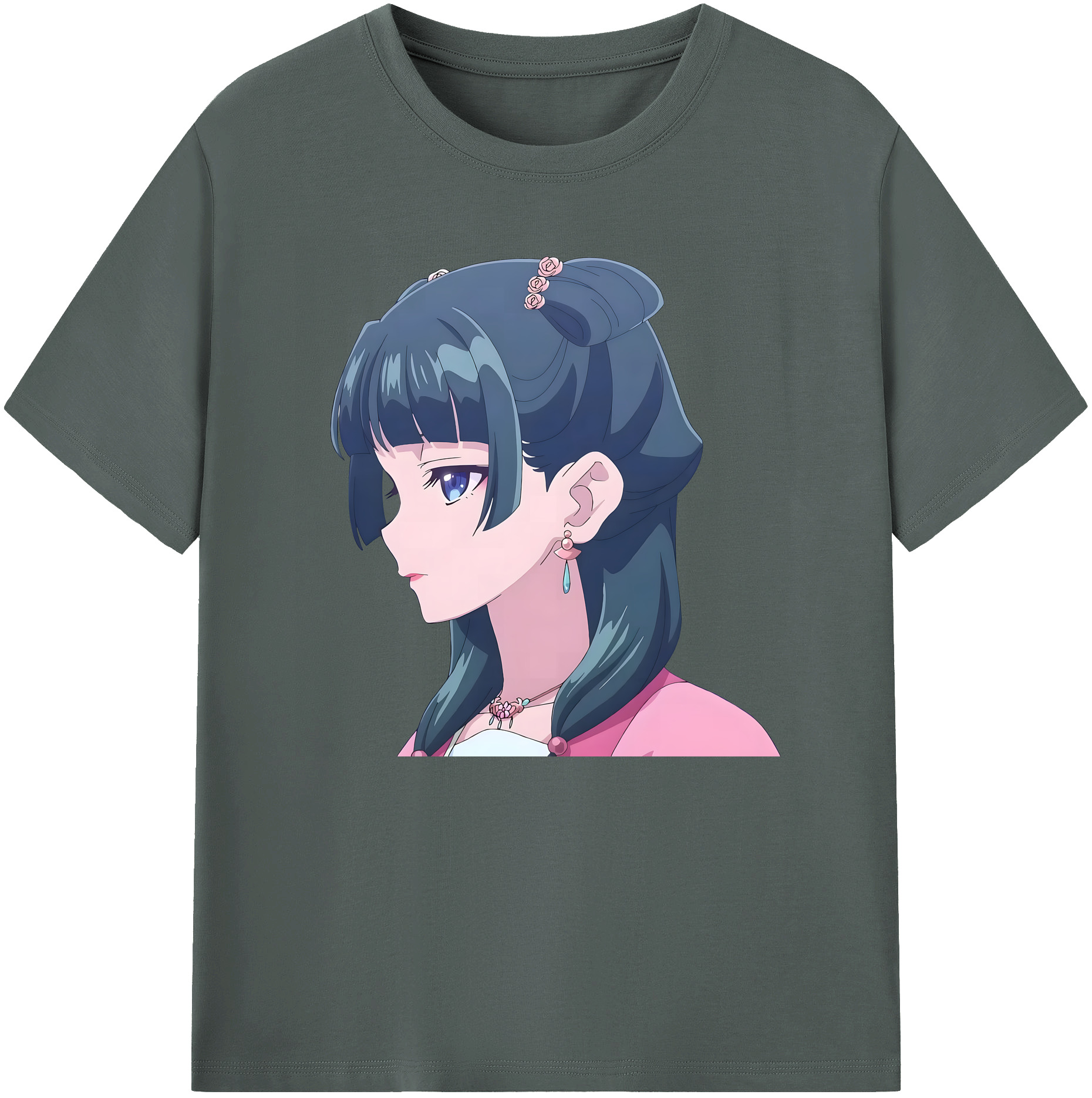 （画像用） 薬屋のひとりごと The Apothecary Diaries 綿100％ メンズ半袖Tシャツ｜肌触りやわらか＆通気性